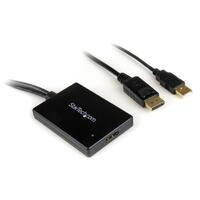 Adaptateur DisplayPort vers HDMI avec audio USB