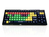 Accuratus KYB-M2MIX-UCUHBT teclado RF Wireless + Bluetooth QWERTY Inglés del Reino Unido Multicolor