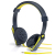 Genius GHP-460S Słuchawki Opaska na głowę Czarny, Żółty
