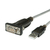 ROLINE Konverter-Kabel USB-seriell 1,8m