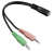 Hama 00054572 audio kabel 0,1 m 3.5mm 2 x 3.5mm Zwart