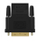 Qoltec 50514 tussenstuk voor kabels HDMI DVI Zwart