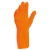 Fiap 1700 beschermende handschoen Oranje Latex