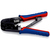 Knipex 97 51 10 Krimptang Zwart, Blauw, Rood