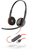 POLY Blackwire C3220 Headset Bedraad Hoofdband Oproepen/muziek USB Type-A Zwart, Rood