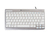 BakkerElkhuizen UltraBoard 950 klawiatura USB QWERTY British English Jasny Szary, Biały