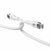 Targus HJ4002WHGL câble USB 2 m USB 3.2 Gen 1 (3.1 Gen 1) USB C Blanc
