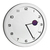 TFA-Dostmann 60.3028.54 wall/table clock Mur Quartz clock Rond Argent