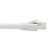 Tripp Lite N272-006-WH Cat8 25G/40G zertifiziertes hakenloses geschirmtes S/FTP-Ethernet-Kabel (RJ45 Stecker/Stecker), PoE, weiß, 1,83 m