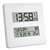 TFA-Dostmann Time Line Tisch Digital clock Quadratisch Weiß