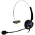 BASETech KJ-97 Auriculares gancho de oreja Negro