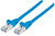 Intellinet Network Patch Cable, Cat6, 10m, Blue, Copper, S/FTP, LSOH / LSZH, PVC, RJ45, Gold Plated Contacts, Snagless, Booted, Lifetime Warranty, Polybag