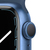 Apple Watch Series 7 GPS, 41mm Cassa in Alluminio Blu con Cinturino Sport Azzurro