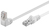 Goobay CAT 5e Patch Cable 1x 90° Angled, F/UTP, 5 m, White
