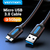 Vention USB 3.0 A Male to Micro-B Male Cable 1M Black PVC Type