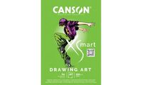 CANSON Bloc de dessin XS'MART DRAWING ART, A4 (5299299)