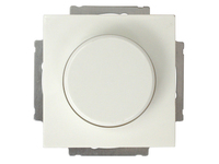 Einsatz Helligkeitsregler / Dimmer aus Kunststoff in Weiß, 50-300 Watt