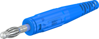 4 mm Axialstecker blau L-409