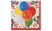 PAPSTAR Motiv-Servietten "Lucky Balloons", 330 x 330 mm (6481709)