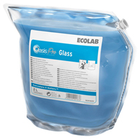 ECOLAB Oasis Pro™Glass Glasreiniger (2 x 2 Liter) Für alle glänzenden Flächen wie Glas & Spiegeln 2 x 2 Liter