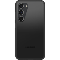 OtterBox React Samsung Galaxy S23 Schwarz Crystal - Transparent/Schwarz - Schutzhülle