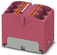 Verteilerblock 6p, 0,2-6qmm, pink PTFIX 6X4-G PK