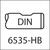 Frez do gratowania NC DIN6527 pełnowęglikowy TiALN 60°, 10mm FORMAT GT