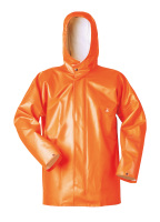 OCEAN - REGENJACKE ORANGE, VINYL/POLYESTER, DESS. 3020-6, Gr. XXL