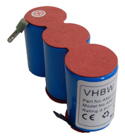 Batería VHBW para Wolf BS45, Accu45, 3.6V, NiMH, 2000mAh