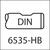 Frez do gratowania DIN6527 pełnowęglikowy pełnowęglik. 90°, 16,0mm FORMAT