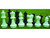 Ajedrez gigante amayacon 32 piezas 16 blancas y 16 negras