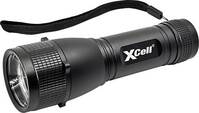 XCell 146362 LED Kézilámpa Csuklópánt, Tokkal, Stroboszkóp üzemmóddal Elemekről üzemeltetett 500 lm 7 óra 179 g
