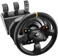 Gaming Controller Black , Steering Wheel + Pedals Pc, ,