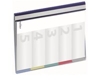Durable Divisoflex®-organisatiemap, A4, 5 tabbladen, 150 vellen, PVC, blauw