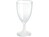 Duni Premium Wijnglas, Polystyreen, 230 ml, Transparant (pak 18 stuks)