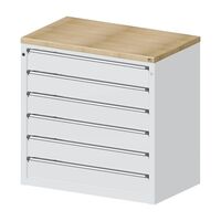 Cabinet for material and tool dispensing counter