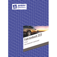 Formularbuch Fahrtenbuch A5 hoch VE=40 Blatt mit Ausfüllhilfe