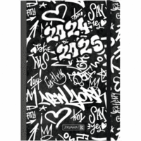 Schülerkalender 2024/2025 A5 1 Woche/2 Seiten Graffiti
