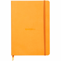 Notizbuch Flex A5 liniert 90g/qm 80 Blatt orange