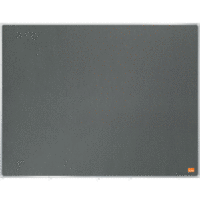 Filz-Notiztafel Impression Pro Aluminiumrahmen 600x450mm grau
