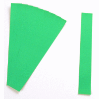 Einsteckkarten für 9,5mm Einsteckschiene 40x7,5mm VE=420 Stück hellgrün