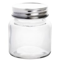 Vogue Glass Screw Top Preserving Jar 85ml - Dishwasher Safe - Pack of 13
