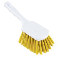 Jantex Hand Brush in Yellow Made of Plastic Tough Bristles 265(L)mm