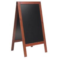 Securit Sandwich Pavement Chalkboard Double Sided and Weatherproof - 800x1350mm