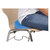 Sitzkeilkissen Rückenkissen Lendenkissen Orthopädisch, Extra Hart, 38 cm, Blau