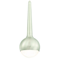 Pendelleuchte Nickel / Opalmilchglas mit dimmbarer LED