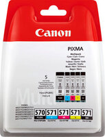 Canon cli-571 Tinte Multipack (bk, c, m, y) für Pixma MG 5700, 6800, 7700