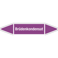 Aufkleber Brüdenkondensat, violett, Folie, selbstklebend, 180 x 37 x 0,1 mm, DIN 2403, L705