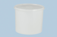 Container with slip lids 2,000 ml, round