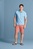 Póló (Gildan Softstyle) galléros férfi férfi (100%pamut 177g/m2) orange, L